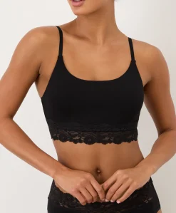 Women Pact Organic Lace Modern Scoop Bralette 3-Pack