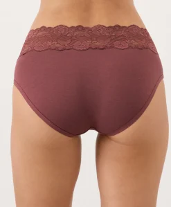 Women Pact Organic Lace Waist Brief 3-Pack