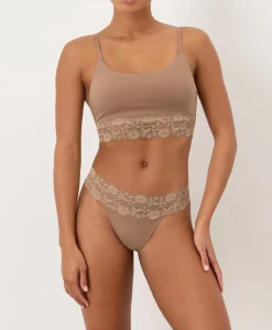 Women Pact Organic Lace Waist Thong