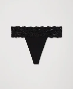 Women Pact Organic Lace Waist Thong