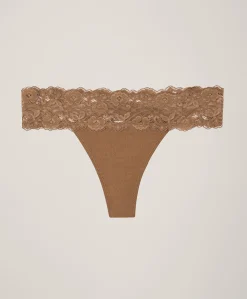 Women Pact Organic Lace Waist Thong