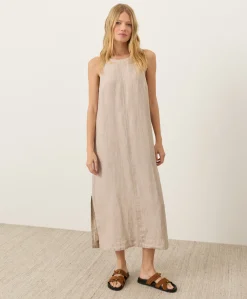 Women Pact Organic Linen Easy Tank Dress