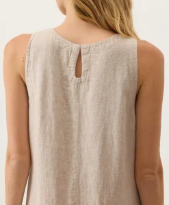 Women Pact Organic Linen Easy Tank Dress