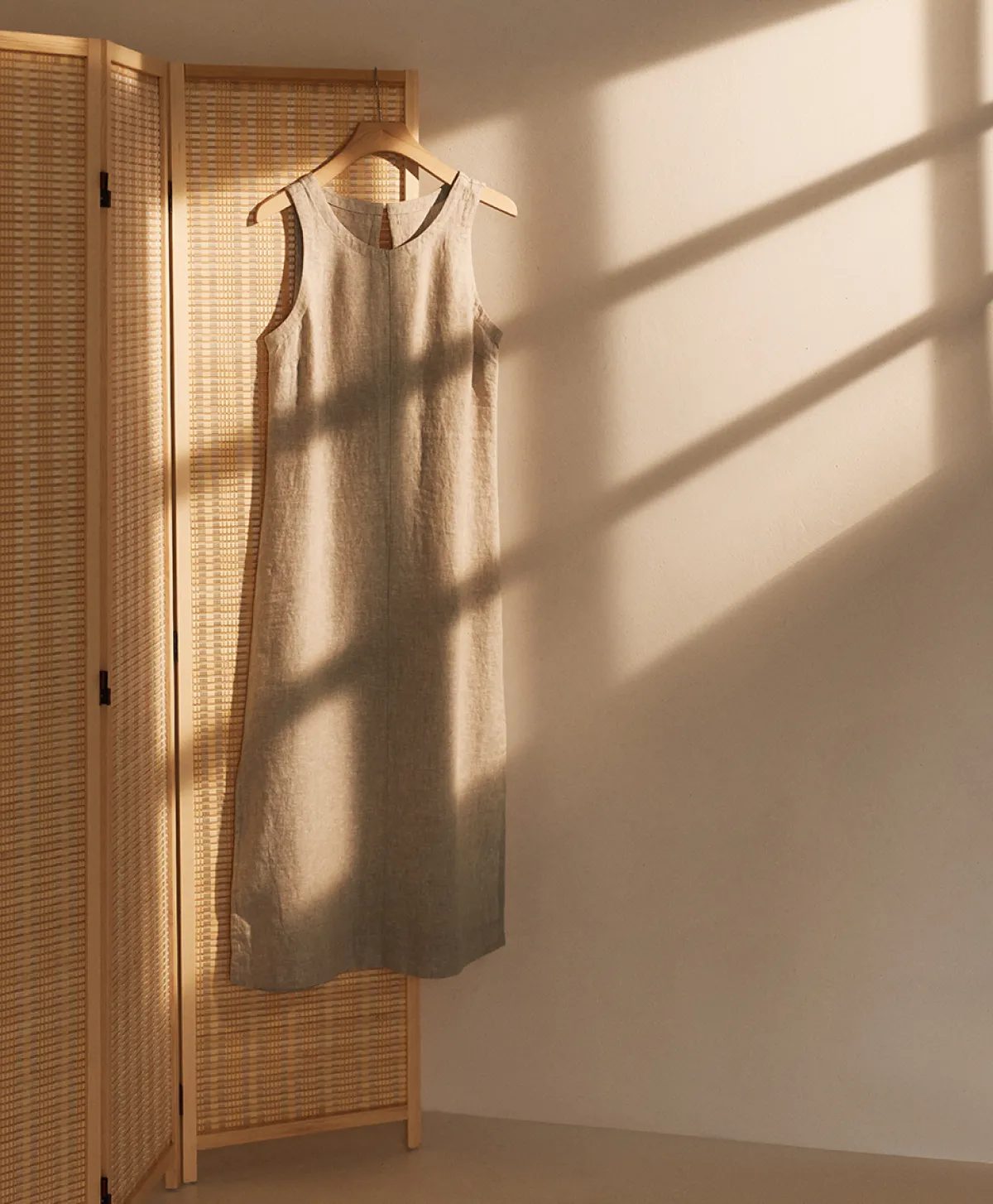 Women Pact Organic Linen Easy Tank Dress