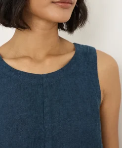 Women Pact Organic Linen Easy Tank Dress