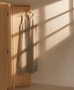 Women Pact Organic Linen Easy Tank Dress