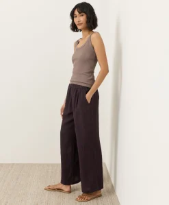 Women Pact Organic Linen Easy Trouser Pant