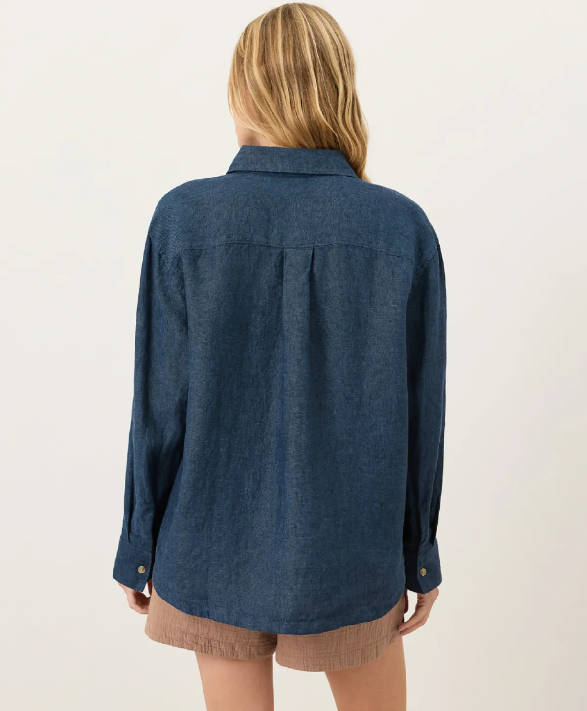 Women Pact Organic Linen Relaxed Shirt