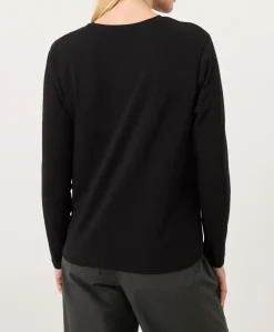 Women Pact Organic Luxe Essential Crewneck Long Sleeve Tee