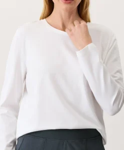 Women Pact Organic Luxe Essential Crewneck Long Sleeve Tee