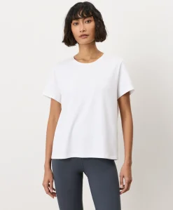 Women Pact Organic Luxe Essential Crewneck Tee