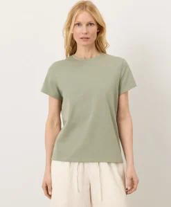Women Pact Organic Luxe Essential Crewneck Tee