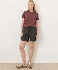 Women Pact Organic Luxe Essential Crewneck Tee