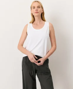 Women Pact Organic Luxe Essential Scoop Neck Tank