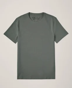 Pact Organic Luxe Essential Slim Fit Crewneck Tee