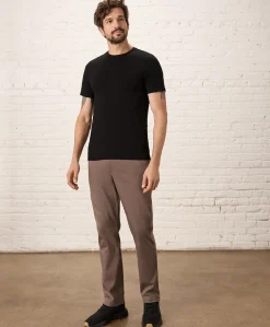 Pact Organic Luxe Essential Slim Fit Crewneck Tee
