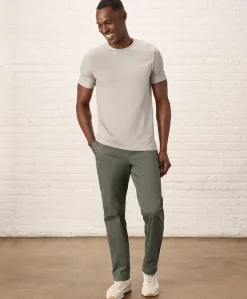 Pact Organic Luxe Essential Slim Fit Crewneck Tee