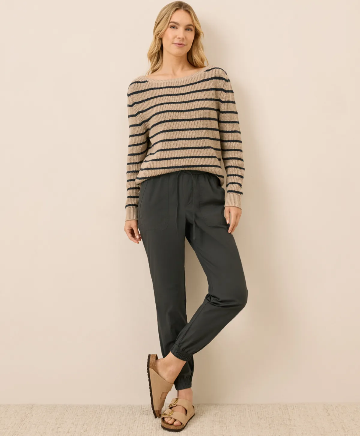 Women Pact Organic Luxe Knit Boatneck Sweater