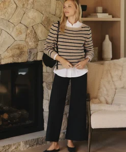 Women Pact Organic Luxe Knit Boatneck Sweater