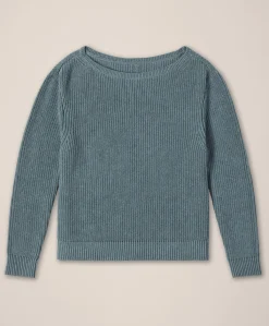 Women Pact Organic Luxe Knit Boatneck Sweater