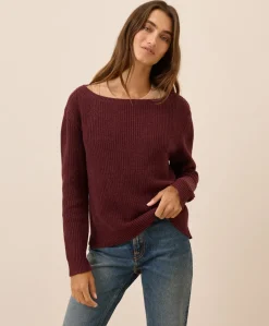 Women Pact Organic Luxe Knit Boatneck Sweater