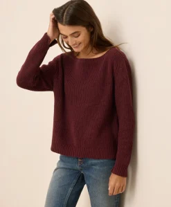 Women Pact Organic Luxe Knit Boatneck Sweater