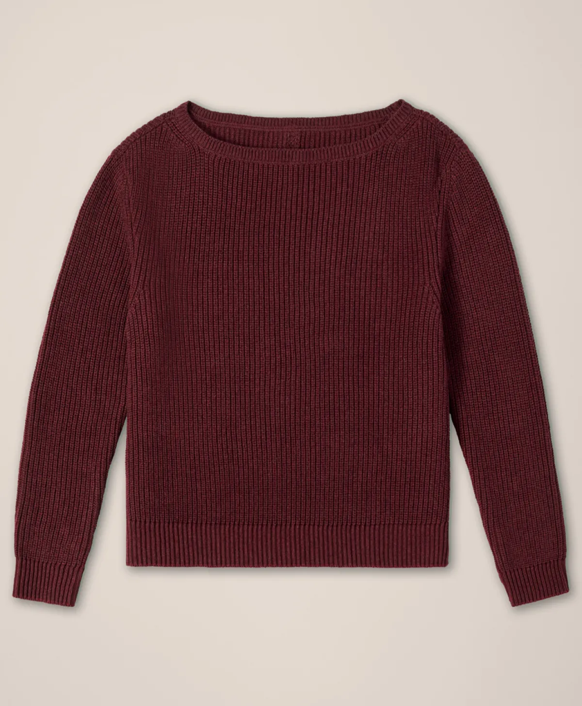Women Pact Organic Luxe Knit Boatneck Sweater