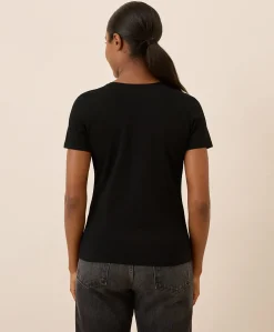 Women Pact Organic Luxe Stretch Jersey Slim Tee