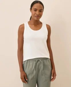 Women Pact Organic Luxe Stretch Jersey Tank