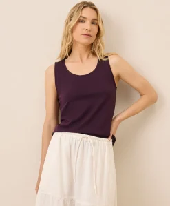 Women Pact Organic Luxe Stretch Jersey Tank
