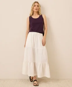 Women Pact Organic Luxe Stretch Jersey Tank