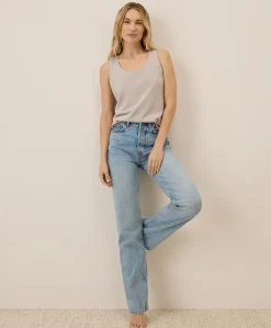 Women Pact Organic Luxe Stretch Jersey Tank