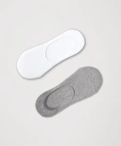 Women Pact Organic No-Show Socks 2-Pack