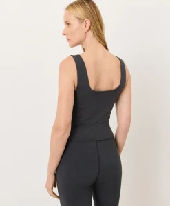 Women Pact Organic On The Go-To Square Neck Tank
