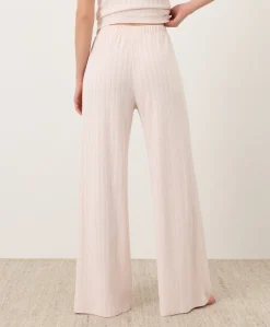 Women Pact Organic Pointelle Wide Leg Pant