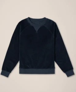 Women Pact Organic Pure Velour Crew Sweatshirt