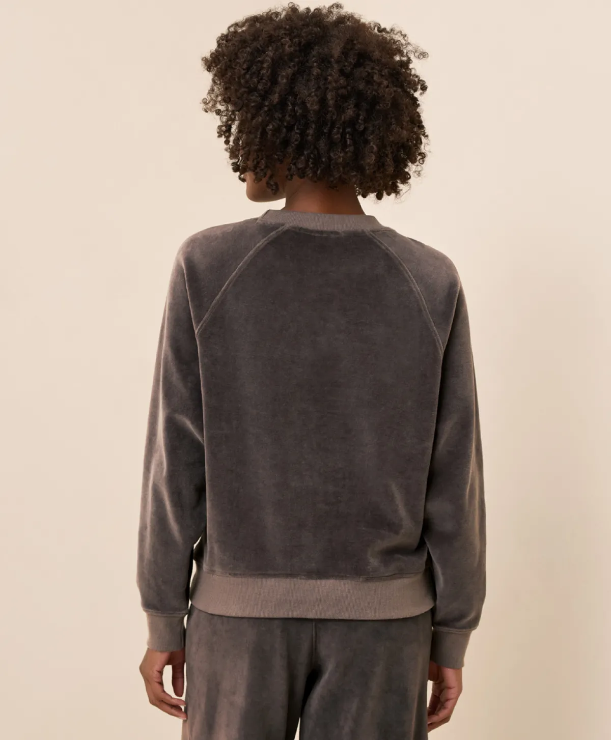 Women Pact Organic Pure Velour Crew Sweatshirt