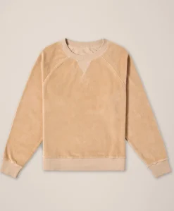 Women Pact Organic Pure Velour Crew Sweatshirt