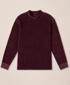Women Pact Organic Pure Velour Mock Tunic