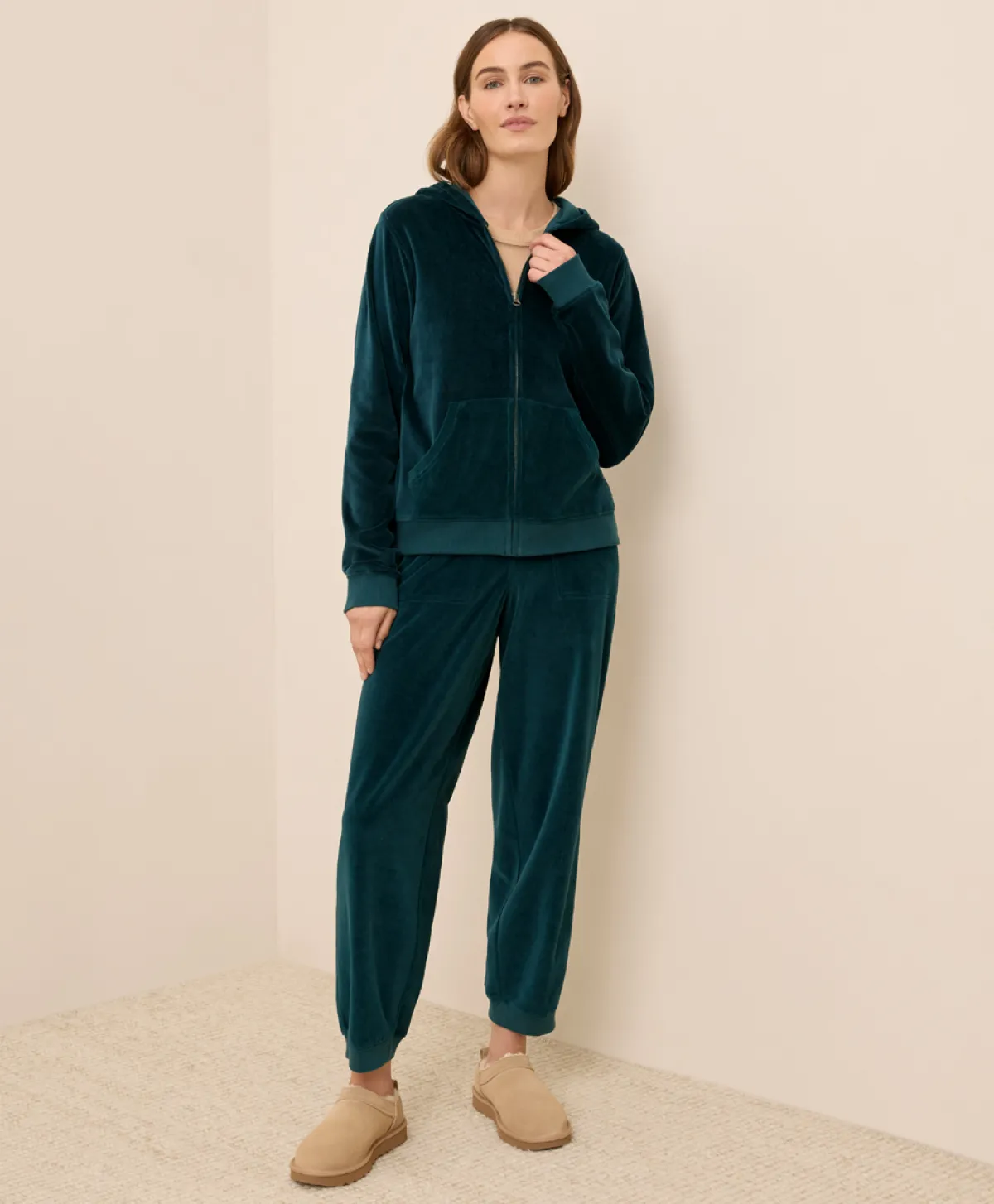 Women Pact Organic Pure Velour Relaxed Sweatpant