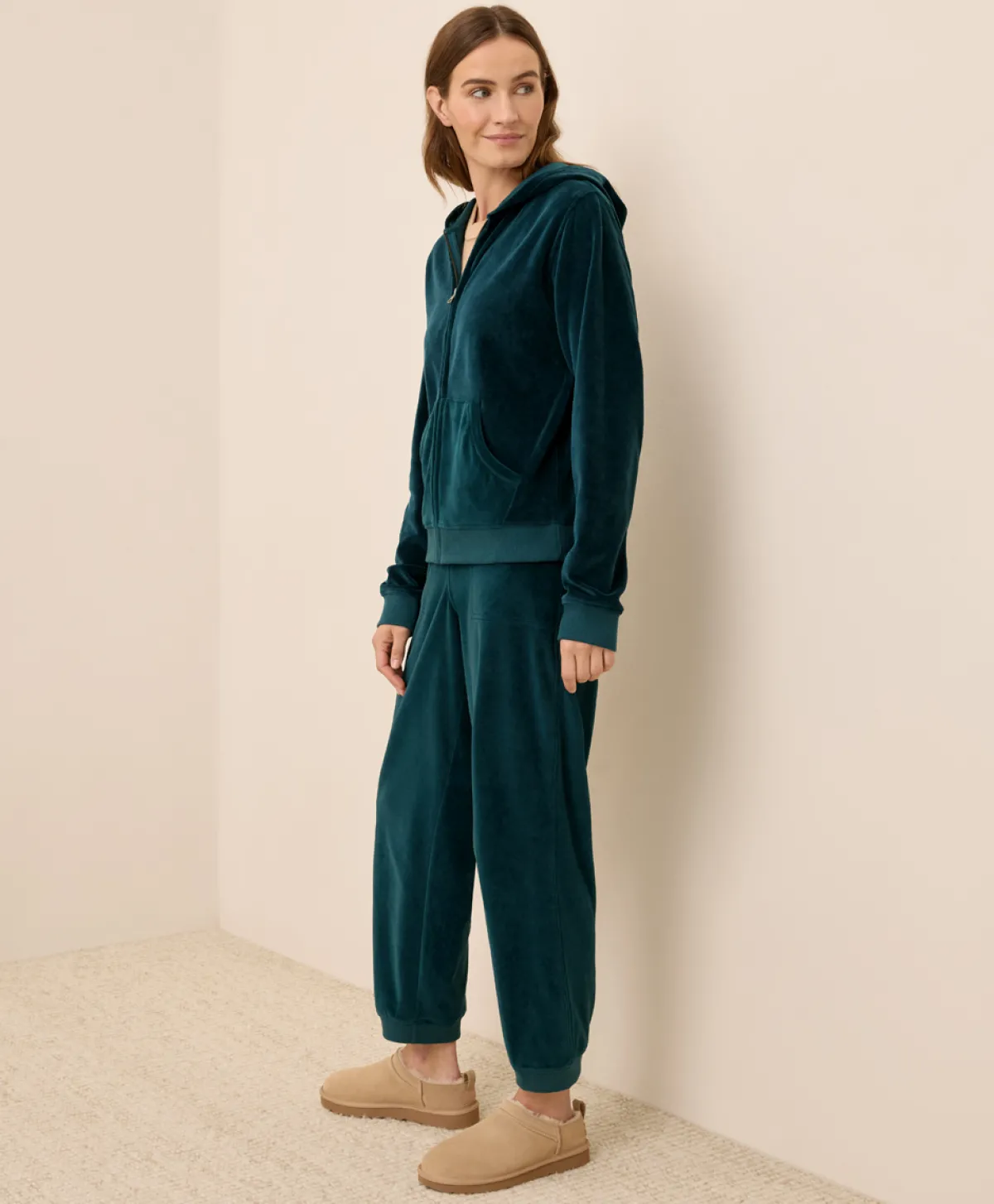 Women Pact Organic Pure Velour Relaxed Sweatpant