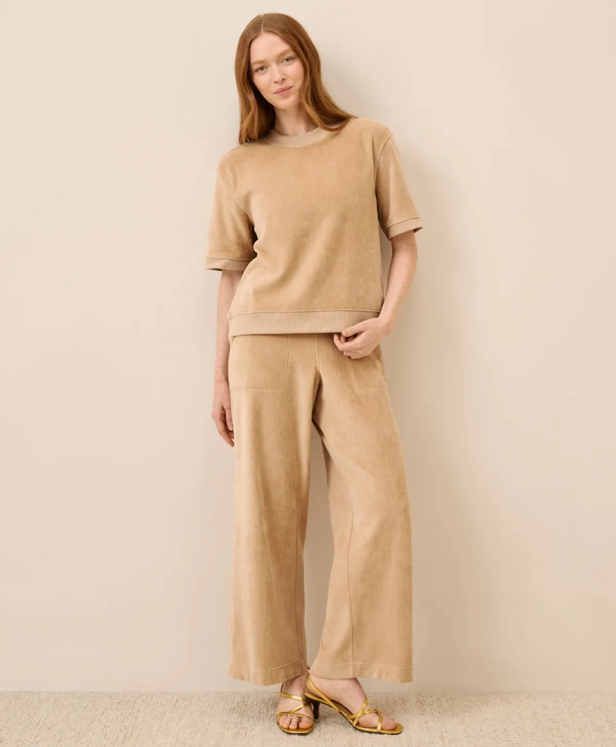 Women Pact Organic Pure Velour Sweatshirt Tee