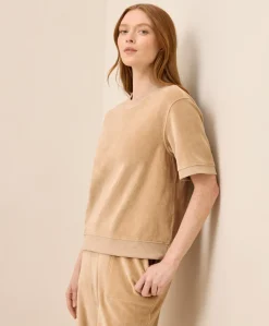 Women Pact Organic Pure Velour Sweatshirt Tee