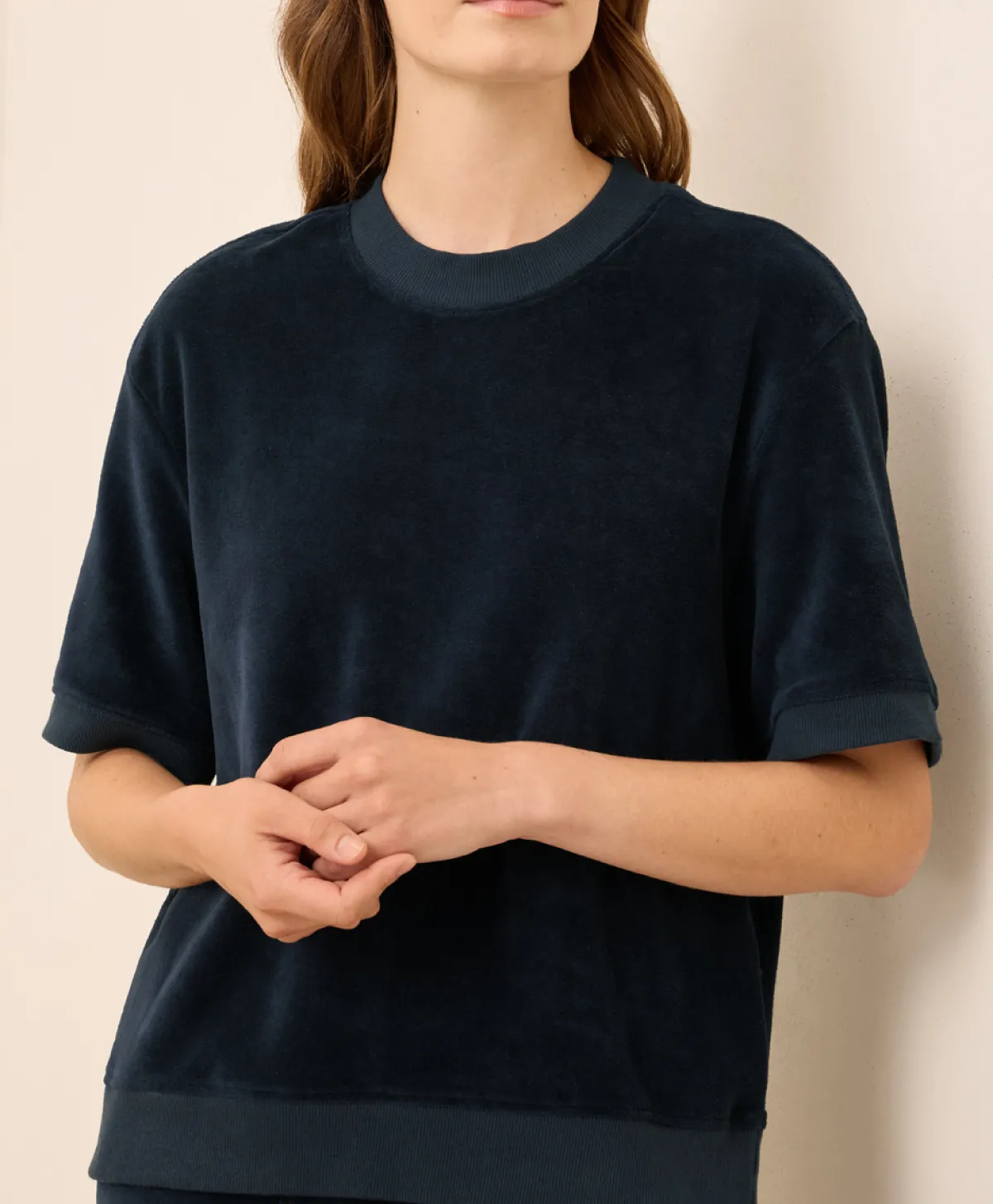 Women Pact Organic Pure Velour Sweatshirt Tee