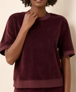 Women Pact Organic Pure Velour Sweatshirt Tee