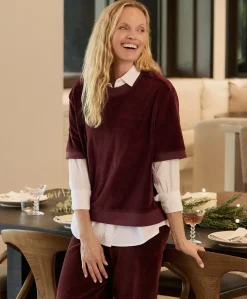 Women Pact Organic Pure Velour Sweatshirt Tee