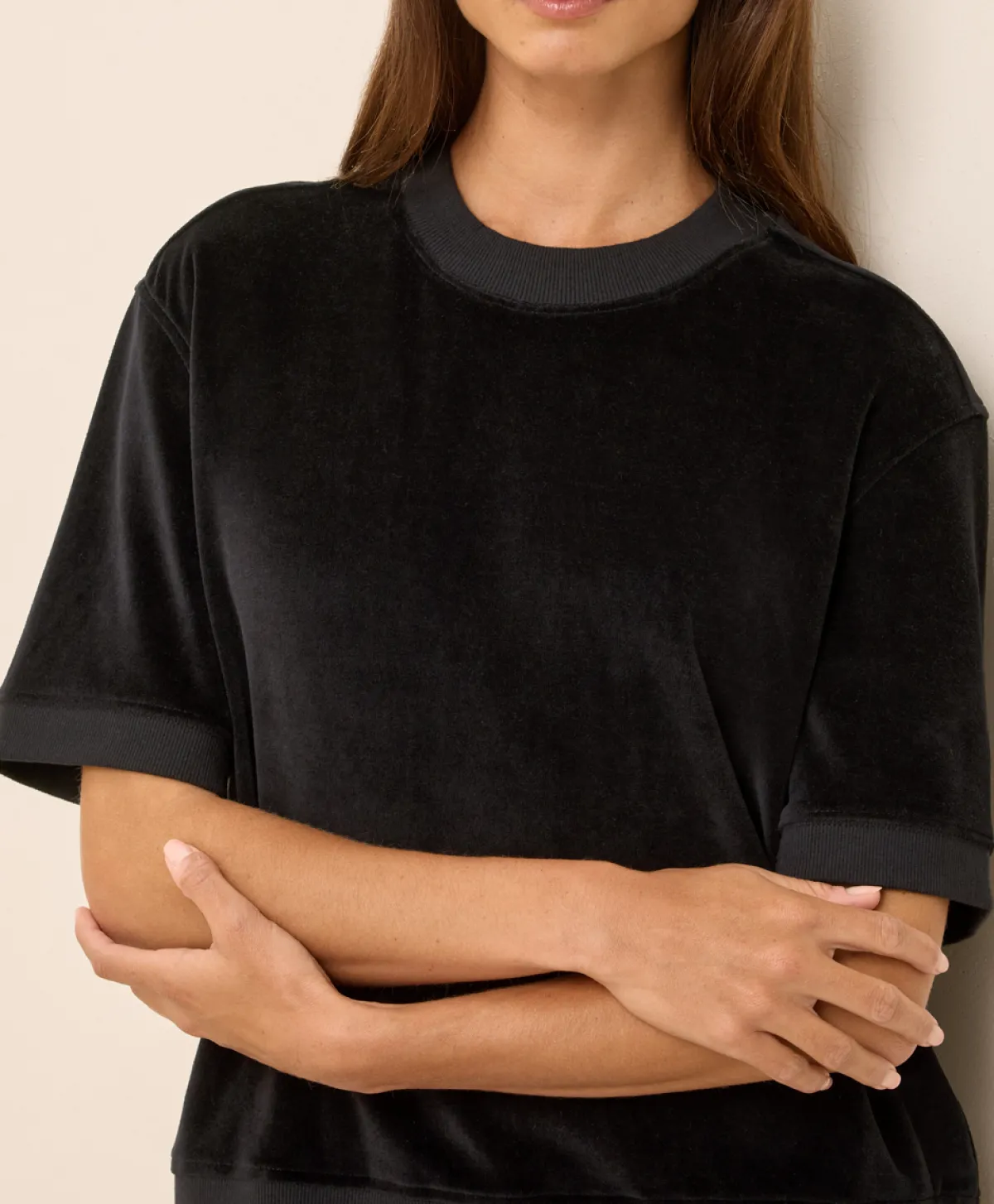 Women Pact Organic Pure Velour Sweatshirt Tee
