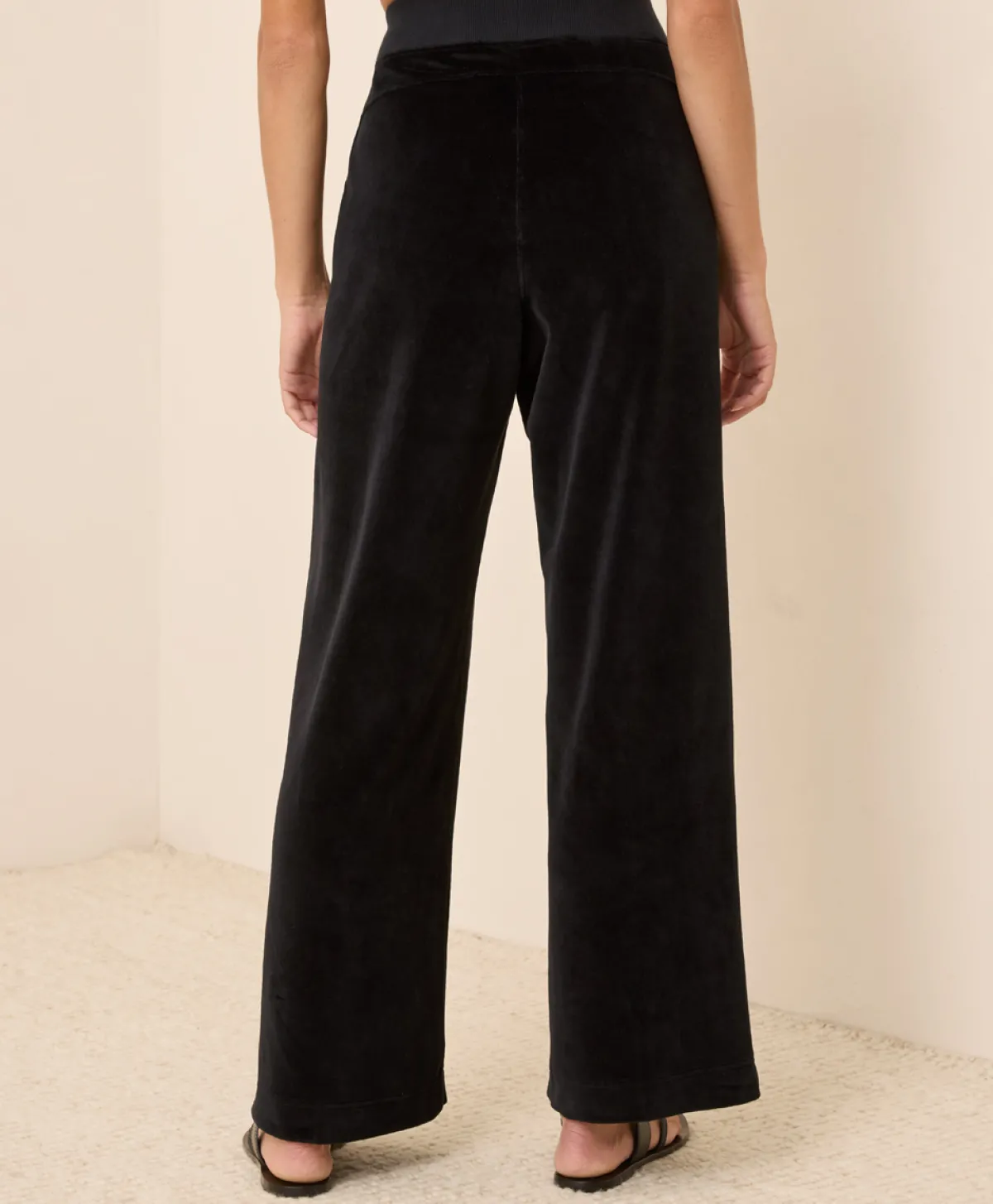 Women Pact Organic Pure Velour Wide Leg Pant