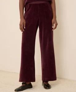 Women Pact Organic Pure Velour Wide Leg Pant