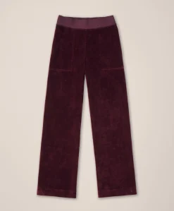 Women Pact Organic Pure Velour Wide Leg Pant